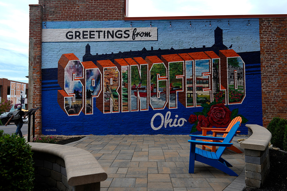 Springfield, Ohio Greetings Mural